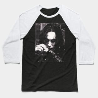 Eric Draven Portrait - The Crow Baseball T-Shirt